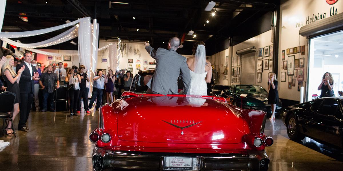 Marconi Automotive Museum Weddings Get Prices for Wedding Venues