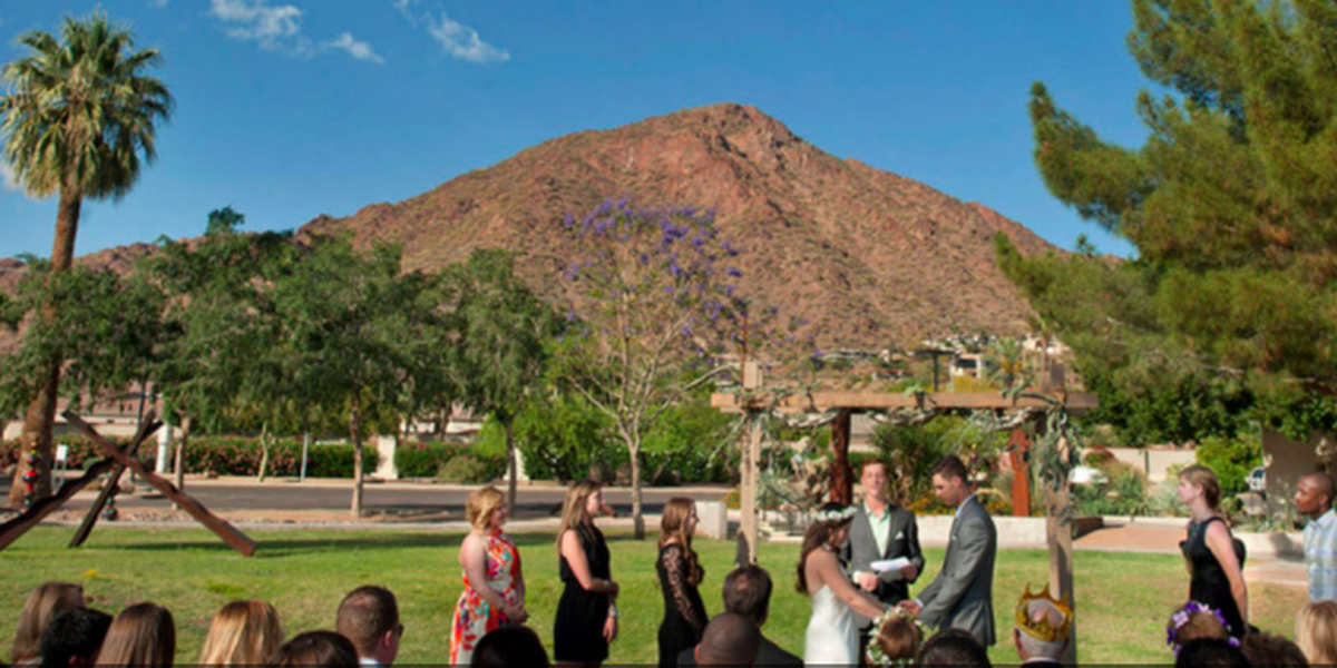 Shemer Art Center Wedding Phoenix AZ 12