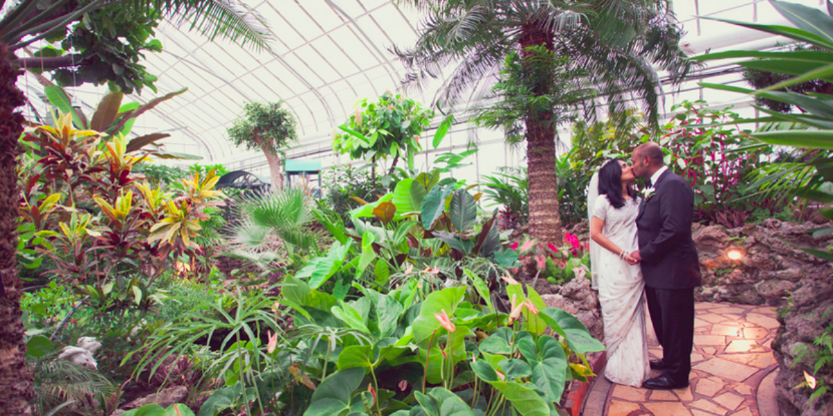 Oak Park Conservatory Weddings | Get Prices for Wedding Venues in IL