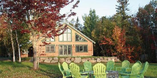 Lake Parlin Lodge Cabins Venue Johnson Mountain Township
