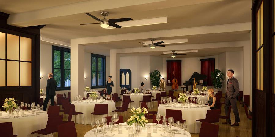 Neo Gothic Church In Chelsea Venue New York It Out Neo Gothic Church In Chelsea Venue, Gothic Ceiling Fan