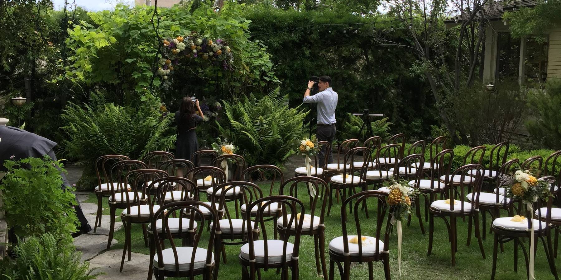 Arabella Laguna Vintage Garden Guest Cottages Venue Laguna Beach