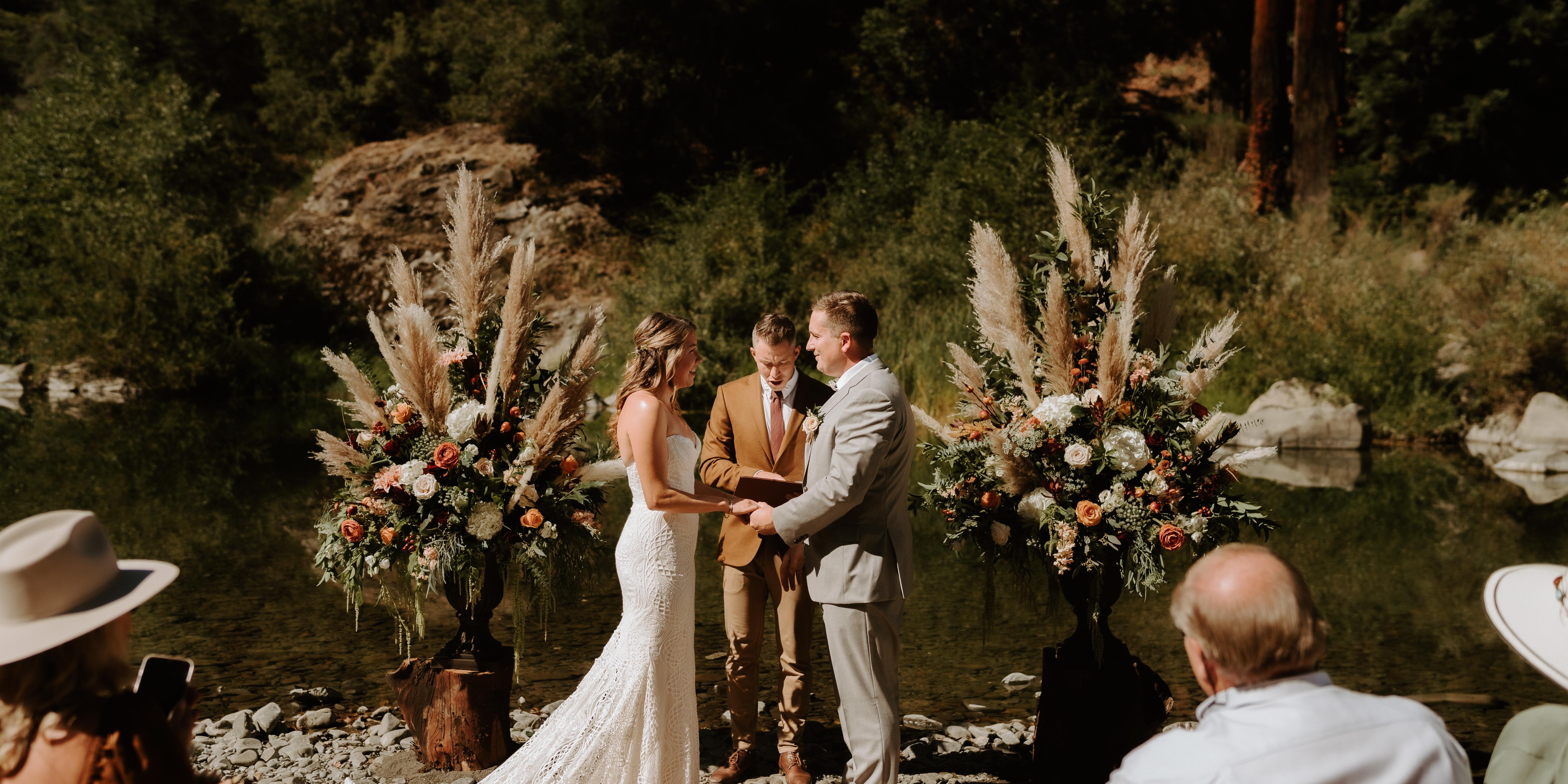 Redwoods River Resort weddings in Leggett CA