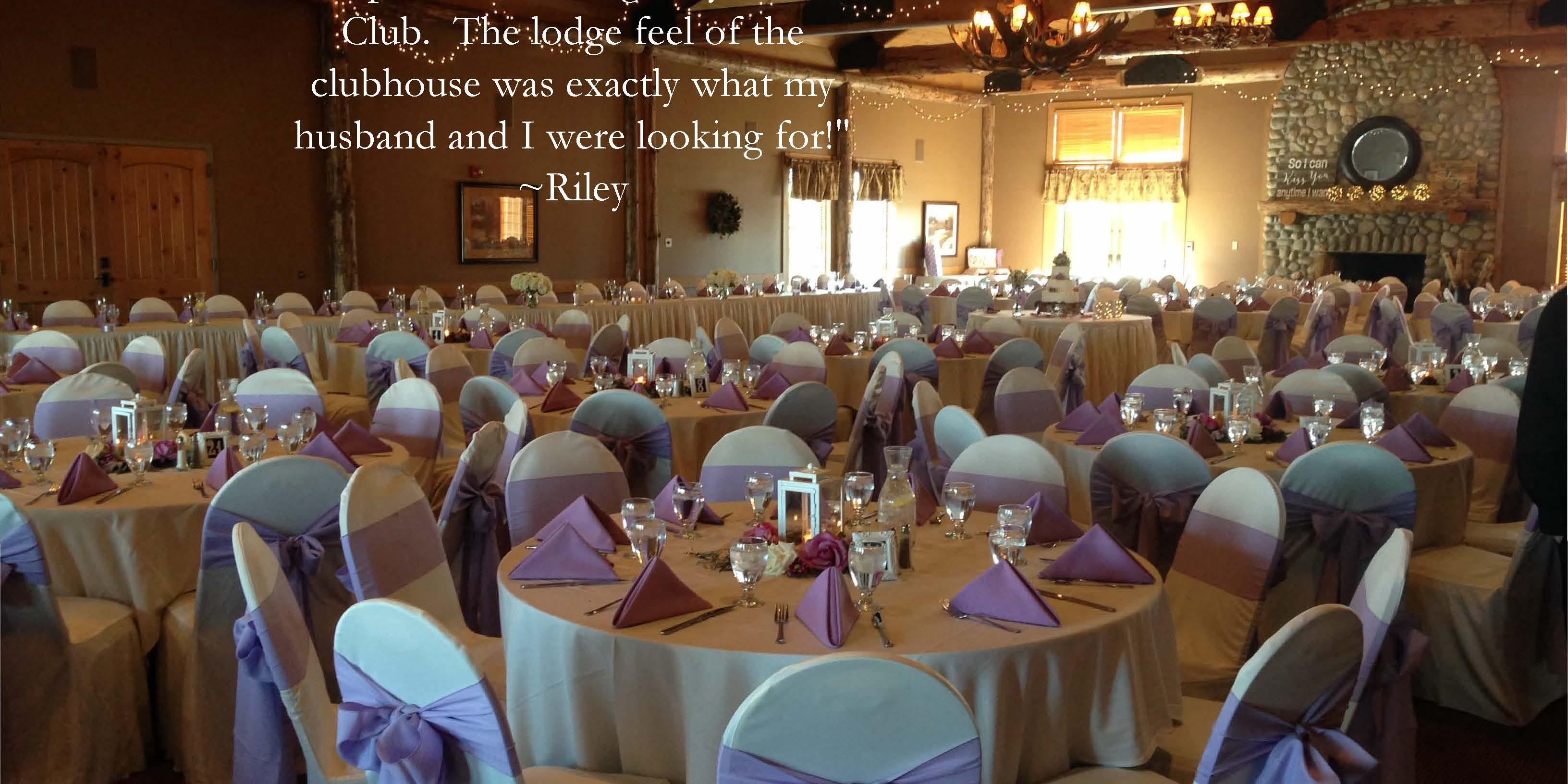 Purgatory Golf Club weddings in Noblesville IN