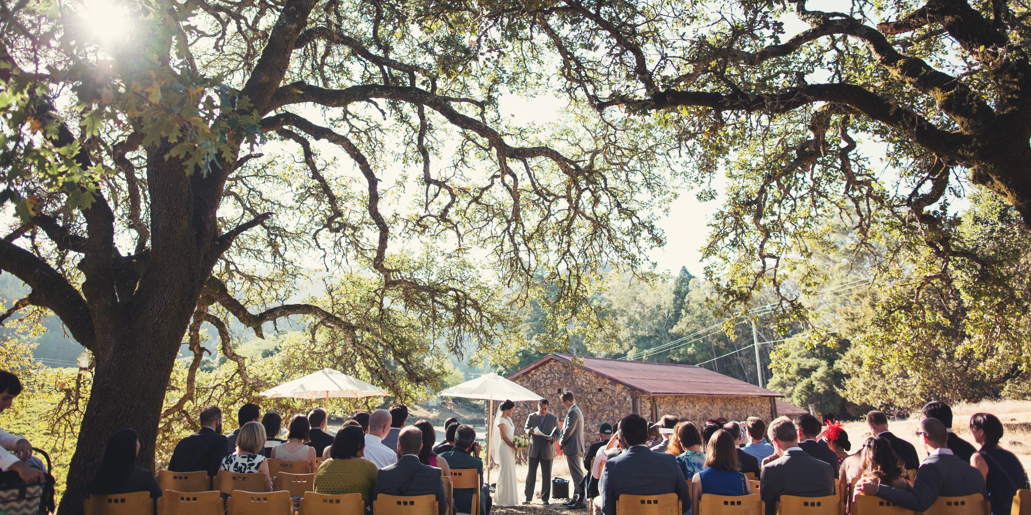 Oak Grove Over Look & Picnic Area weddings in Glen Ellen CA