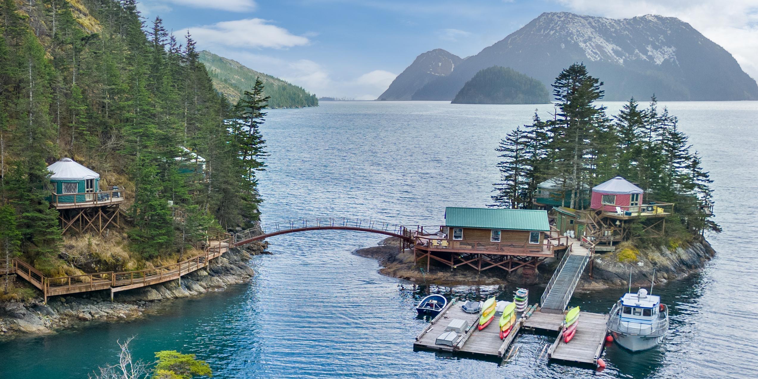 Orca Island Cabins weddings in Seward AK
