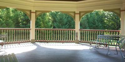 Gazebo at Boardman Park weddings in Youngstown OH