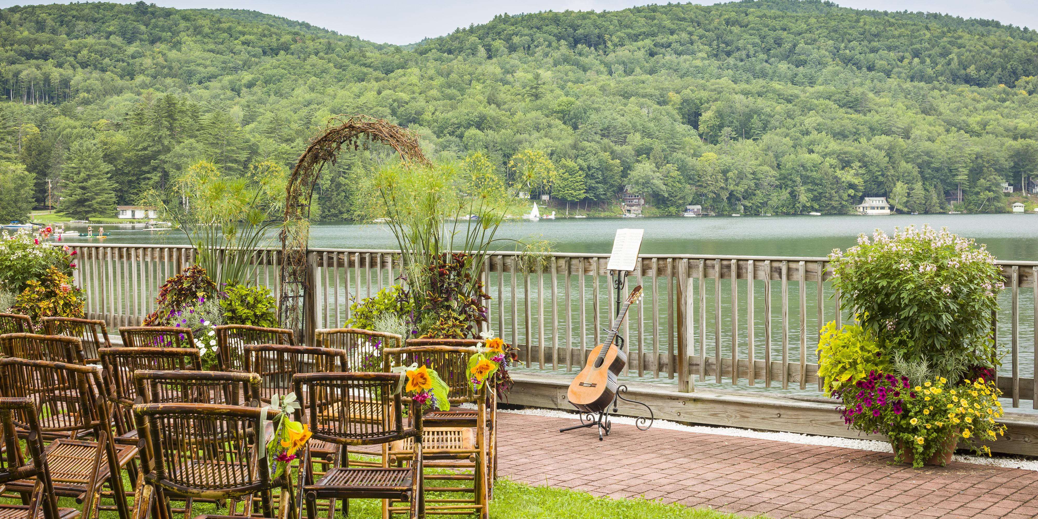 Lake Morey Resort weddings in Fairlee VT