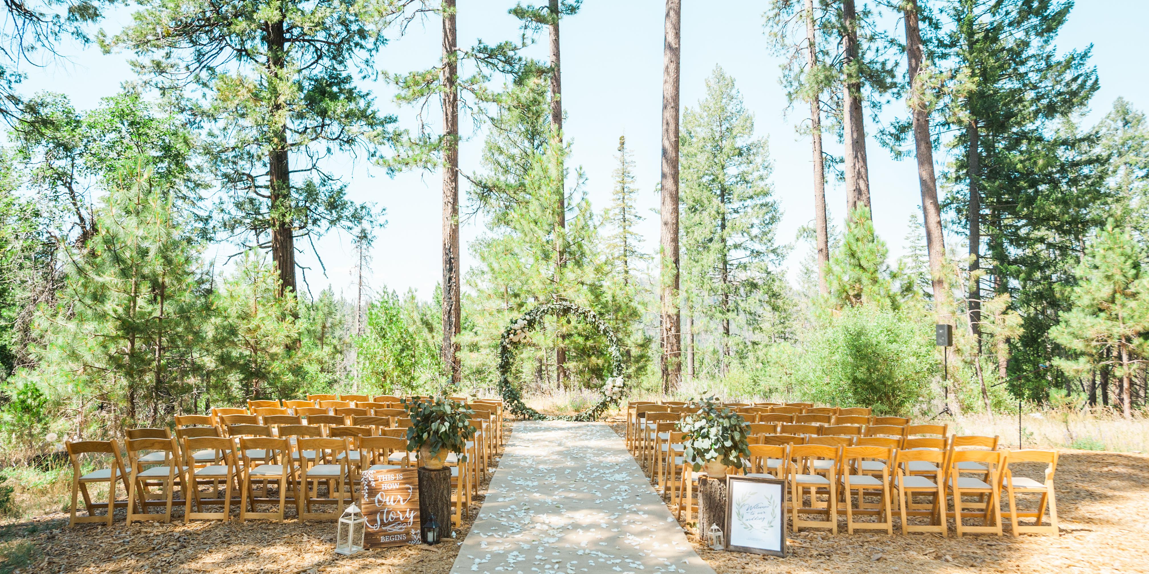 Rush Creek Lodge weddings in Groveland CA
