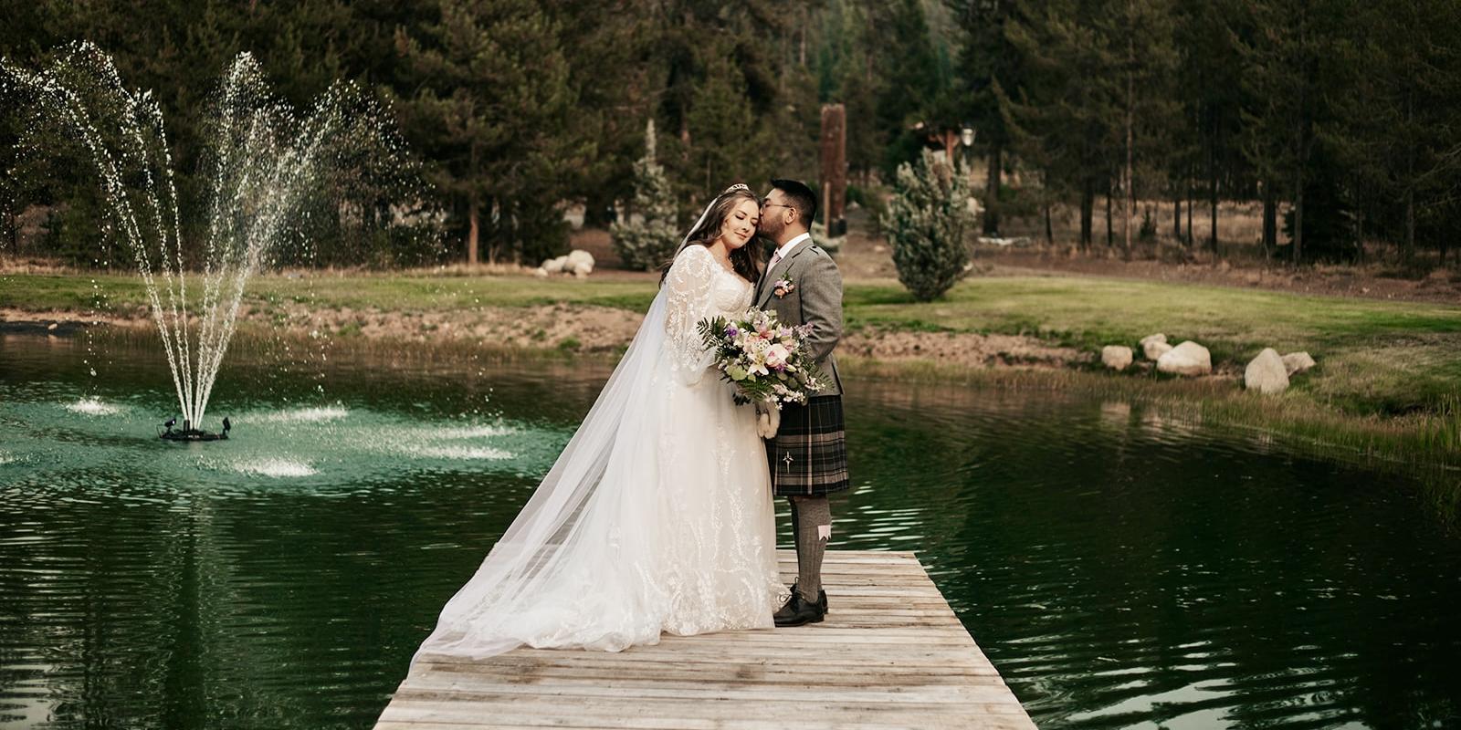 Bear Creek Lodge weddings in McCall ID