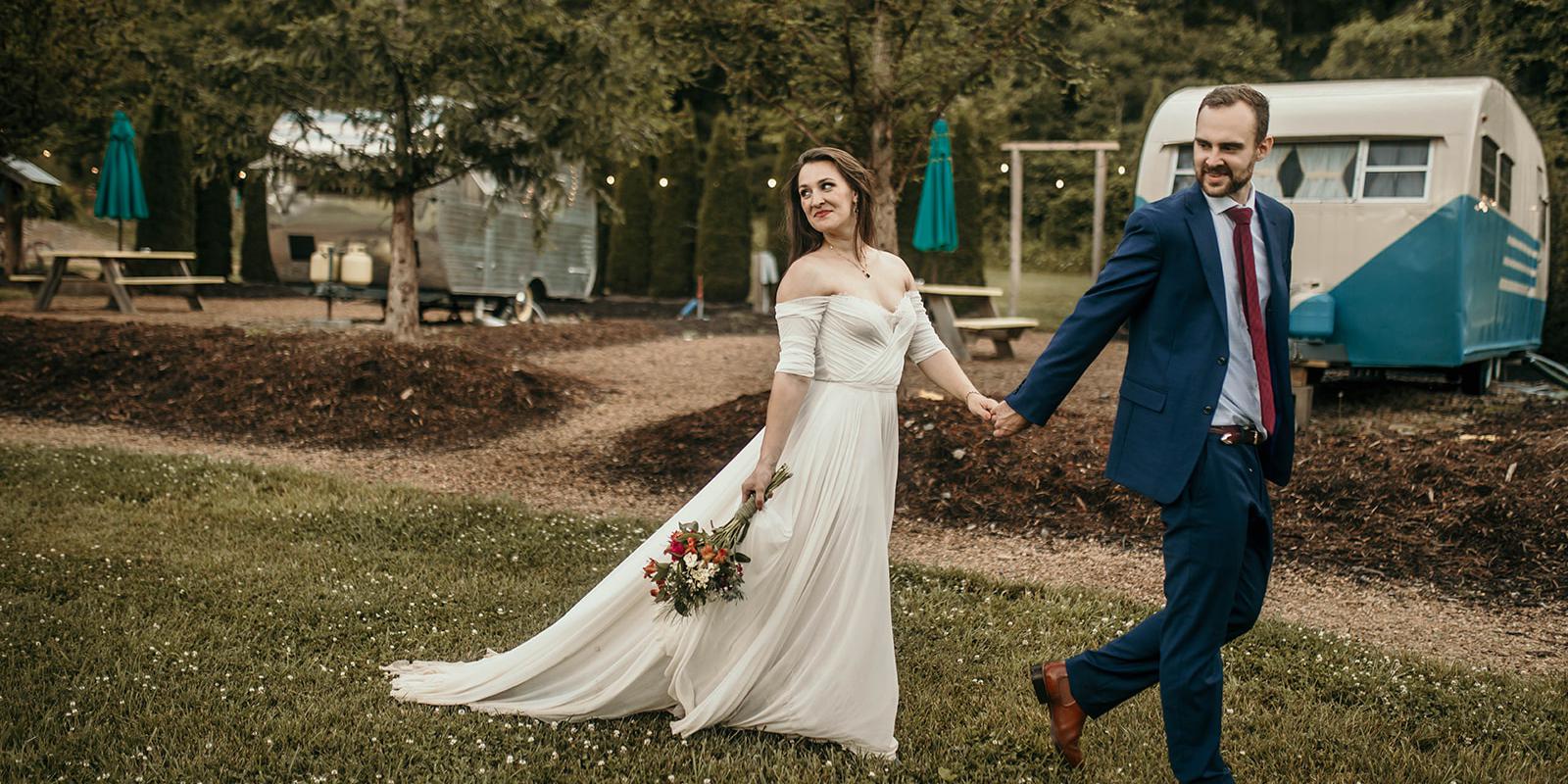 Junebug Asheville weddings in Weaverville NC