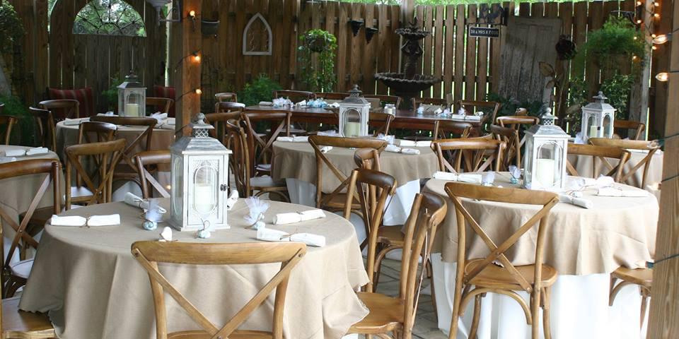 Chaufee's Catering & Courtyard weddings in Fairhope AL