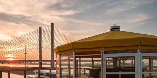 Event deck Big Chill Beach Club weddings in Bethany Beach DE