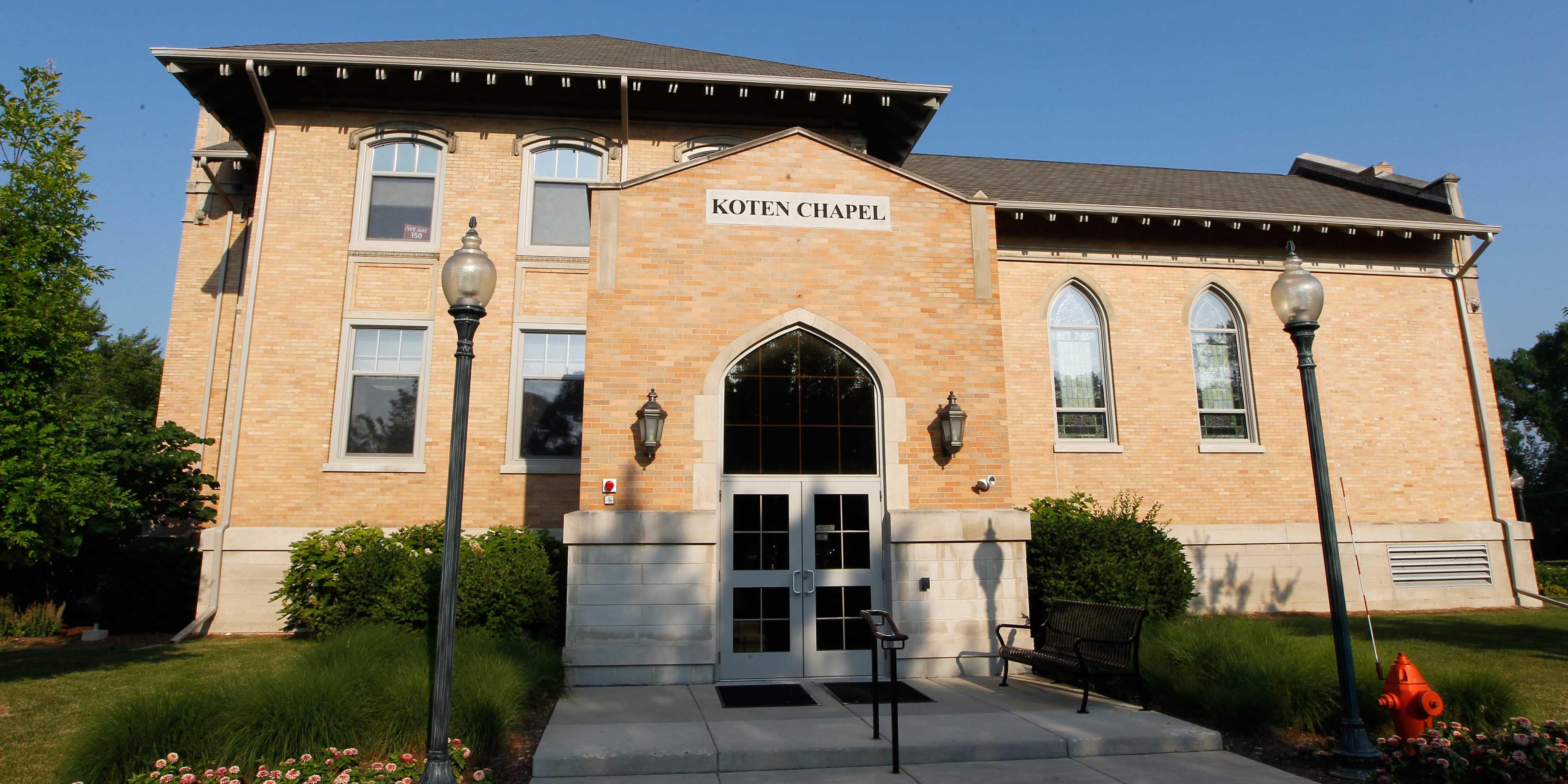Koten Chapel weddings in Naperville IL
