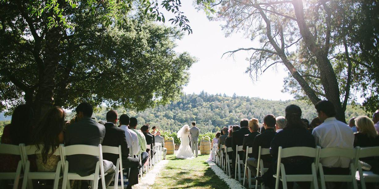 Charles Krug Winery weddings in St Helena CA