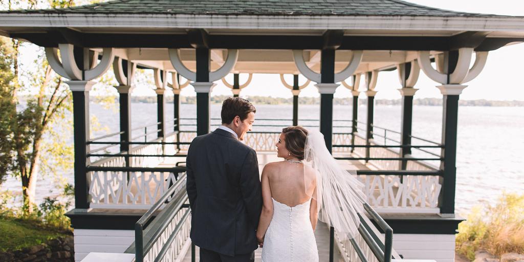 Noerenberg Gardens weddings in Wayzata MN