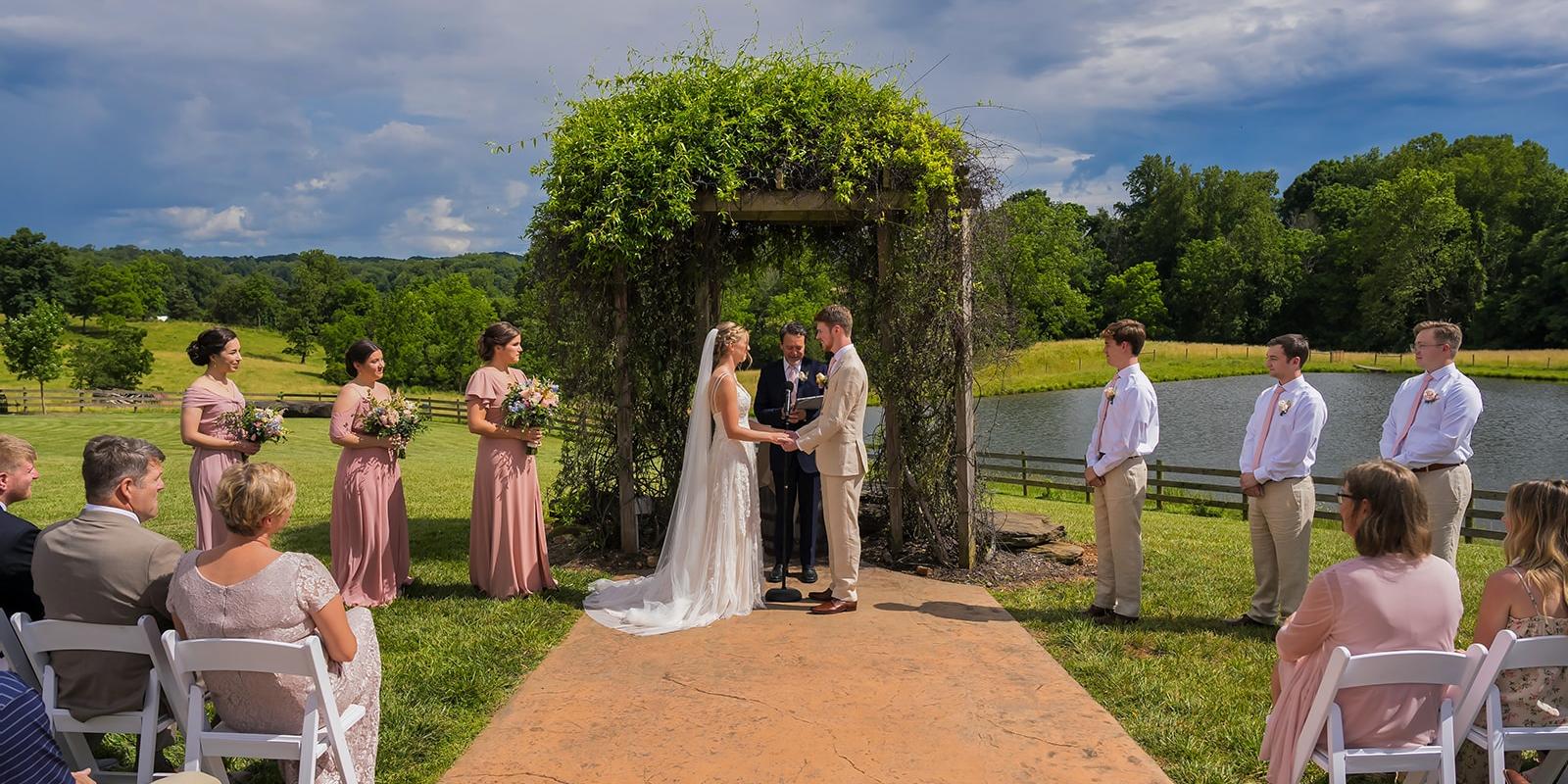 The Pavilion at Black Water Junction weddings in Union Hall VA