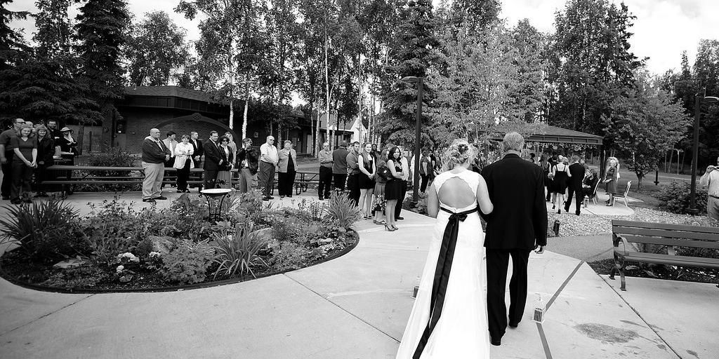 Ballroom at the Anchorage Senior Center weddings in Anchorage AK