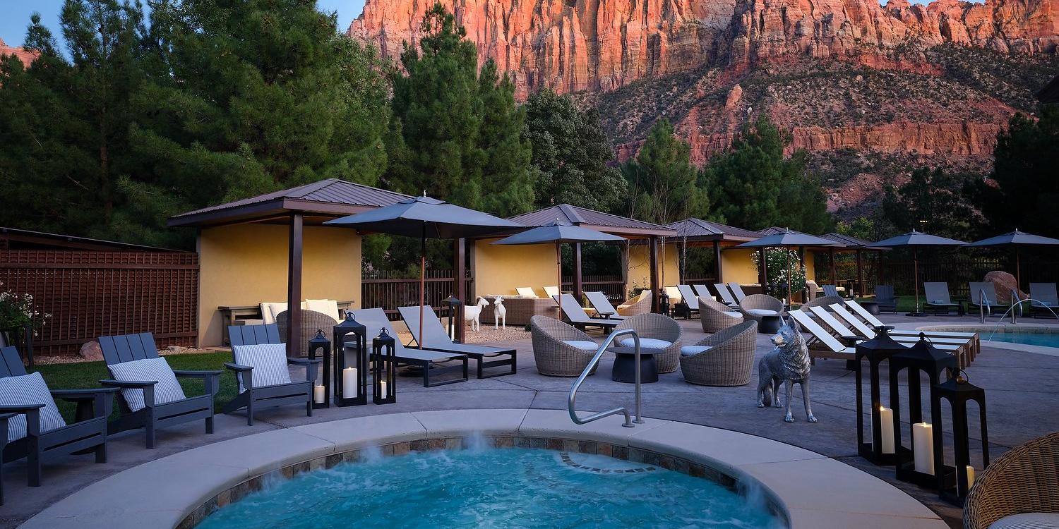Red Cliffs Lodge Zion weddings in Springdale UT