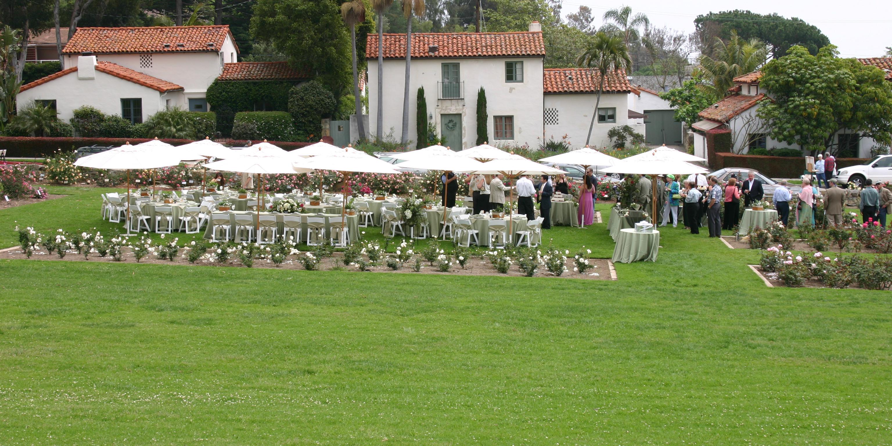 Mission Rose Garden weddings in Santa Barbara CA
