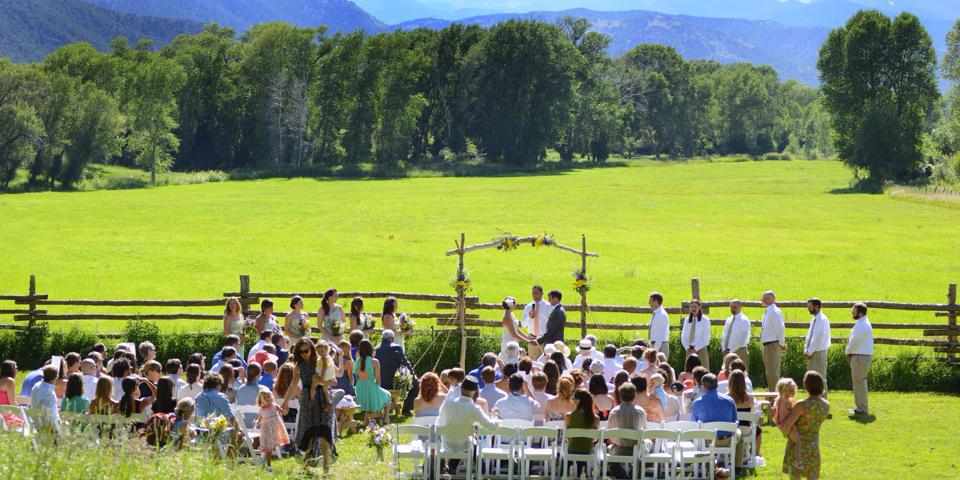 Hutchinson Ranch weddings in Salida CO