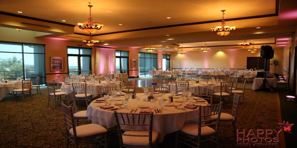 black gold golf club wedding