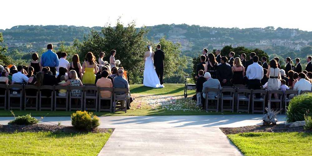 Flintrock Falls Country Club and Golf Course weddings in Austin TX