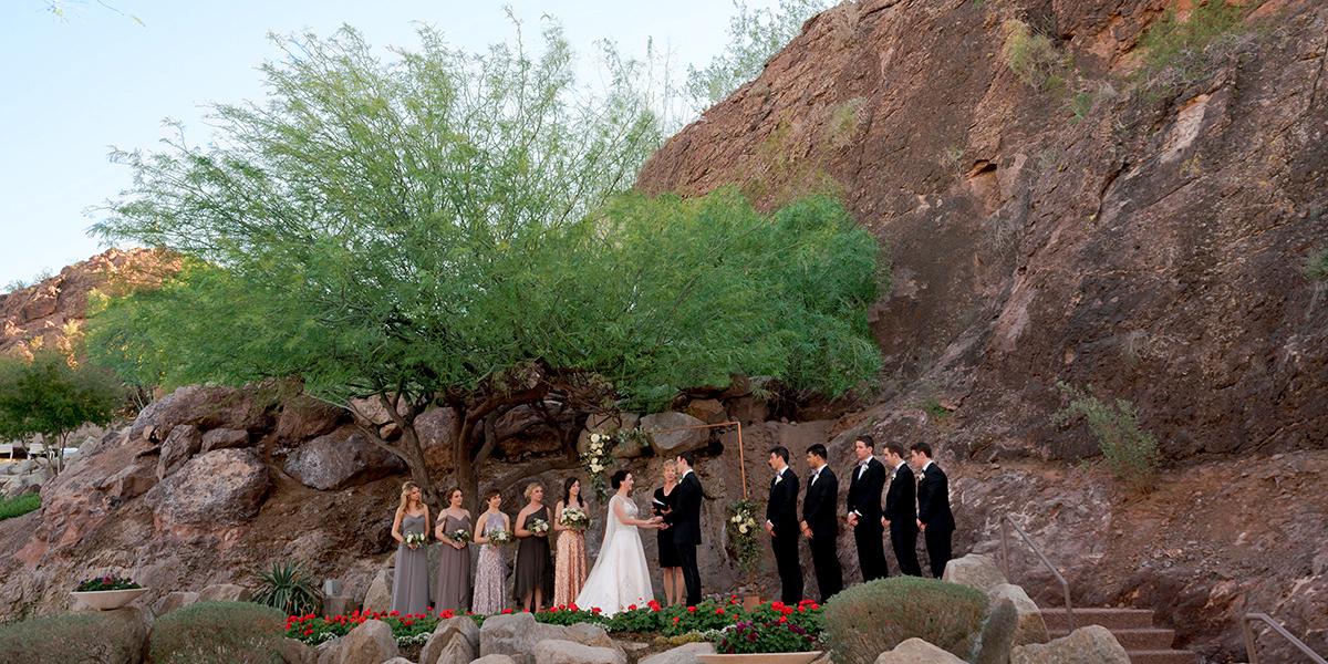 Phoenix Marriott Resort Tempe at The Buttes weddings in Tempe AZ