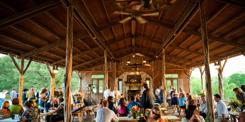 Gatehouse at Old Glory Ranch weddings in Wimberley TX