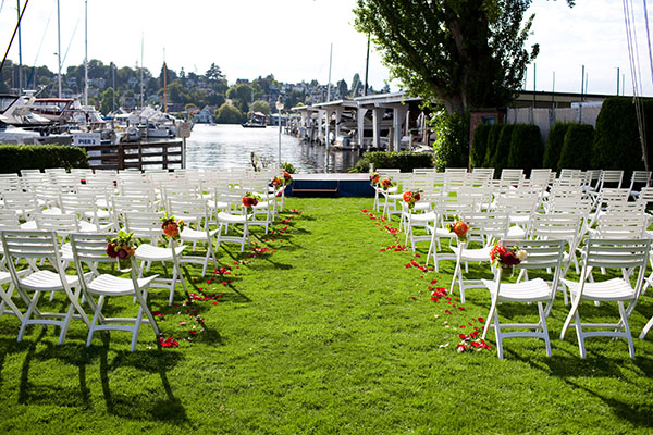 seattle yacht club dress code | Venue - Seattle, WA seattle yacht club Stunning Mermaid V Neck no-glt Color:College Navy/white