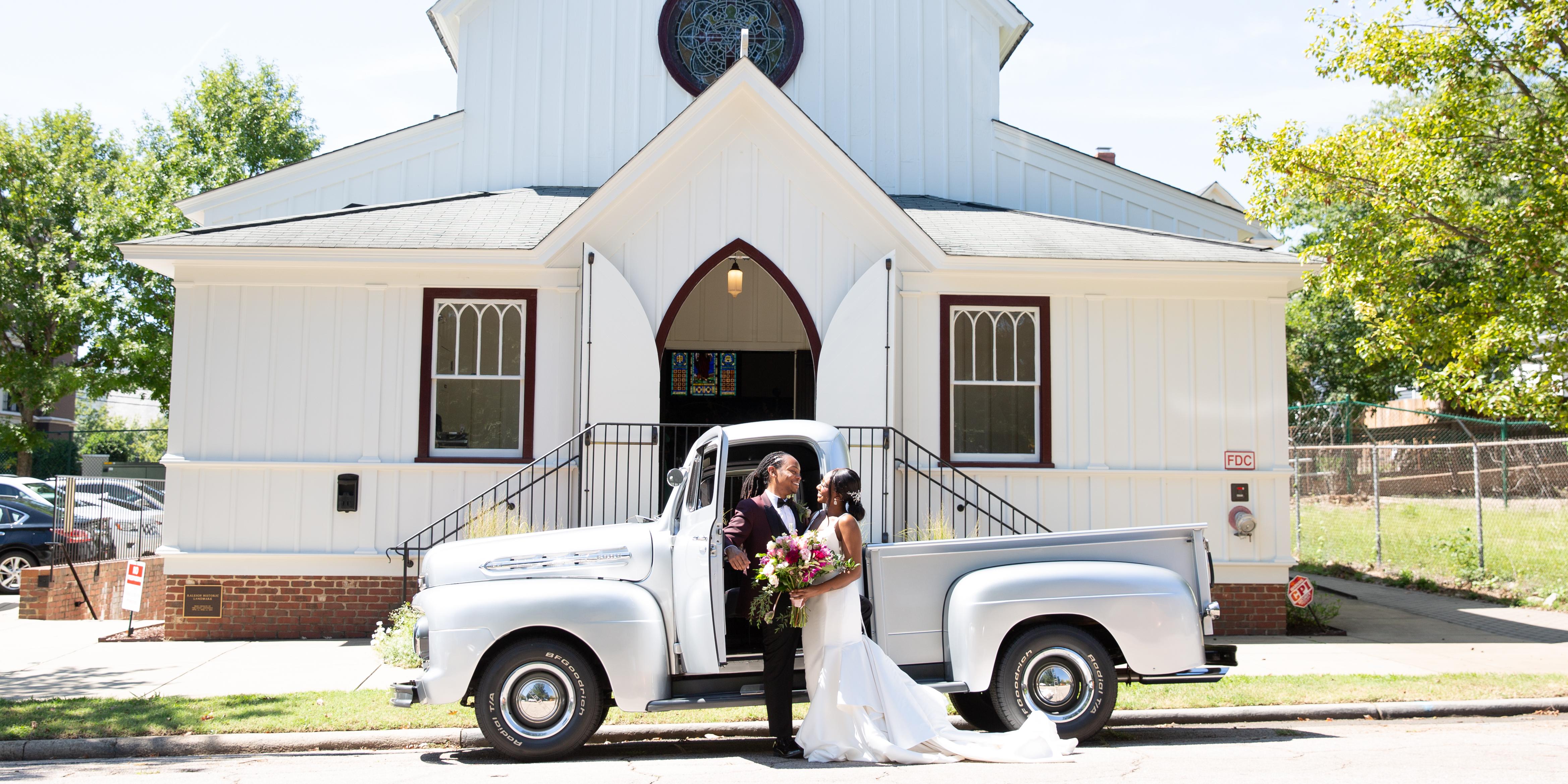 All Saints Chapel weddings in Raleigh NC