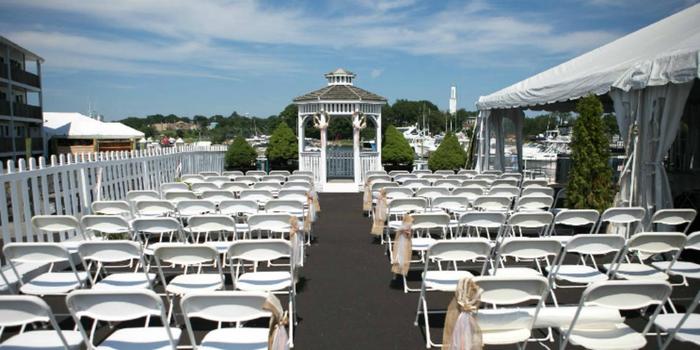 Waterfront Pavilion at Cape Ann&rsquo;s Marina Resort wedding venue
