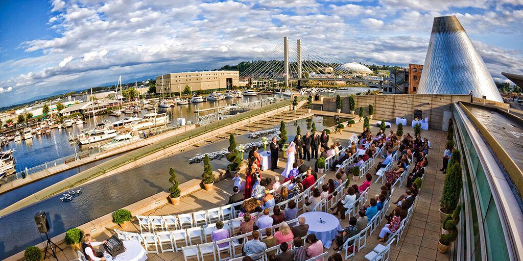 Museum of Glass weddings in Tacoma WA