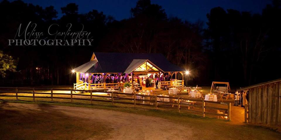 The Barn at Sanderlin Horse Farm weddings in Appling GA