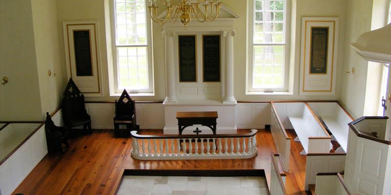 Old St. John's Church weddings in West Point VA