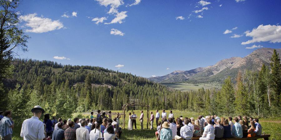 Central Idaho 4-H Camp weddings in Ketchum ID
