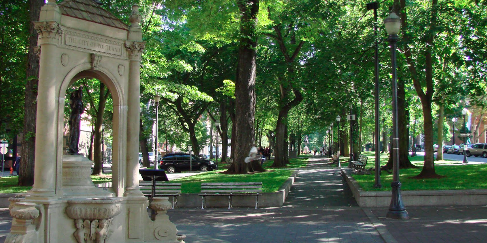 Shemanski Plaza S Park Blocks weddings in Portland OR