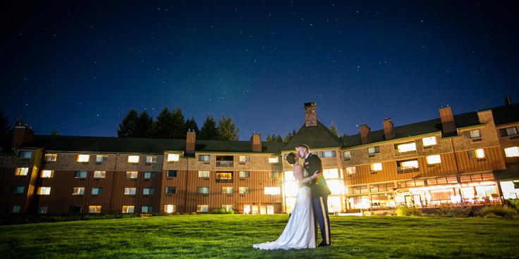 Skamania Lodge weddings in Stevenson WA