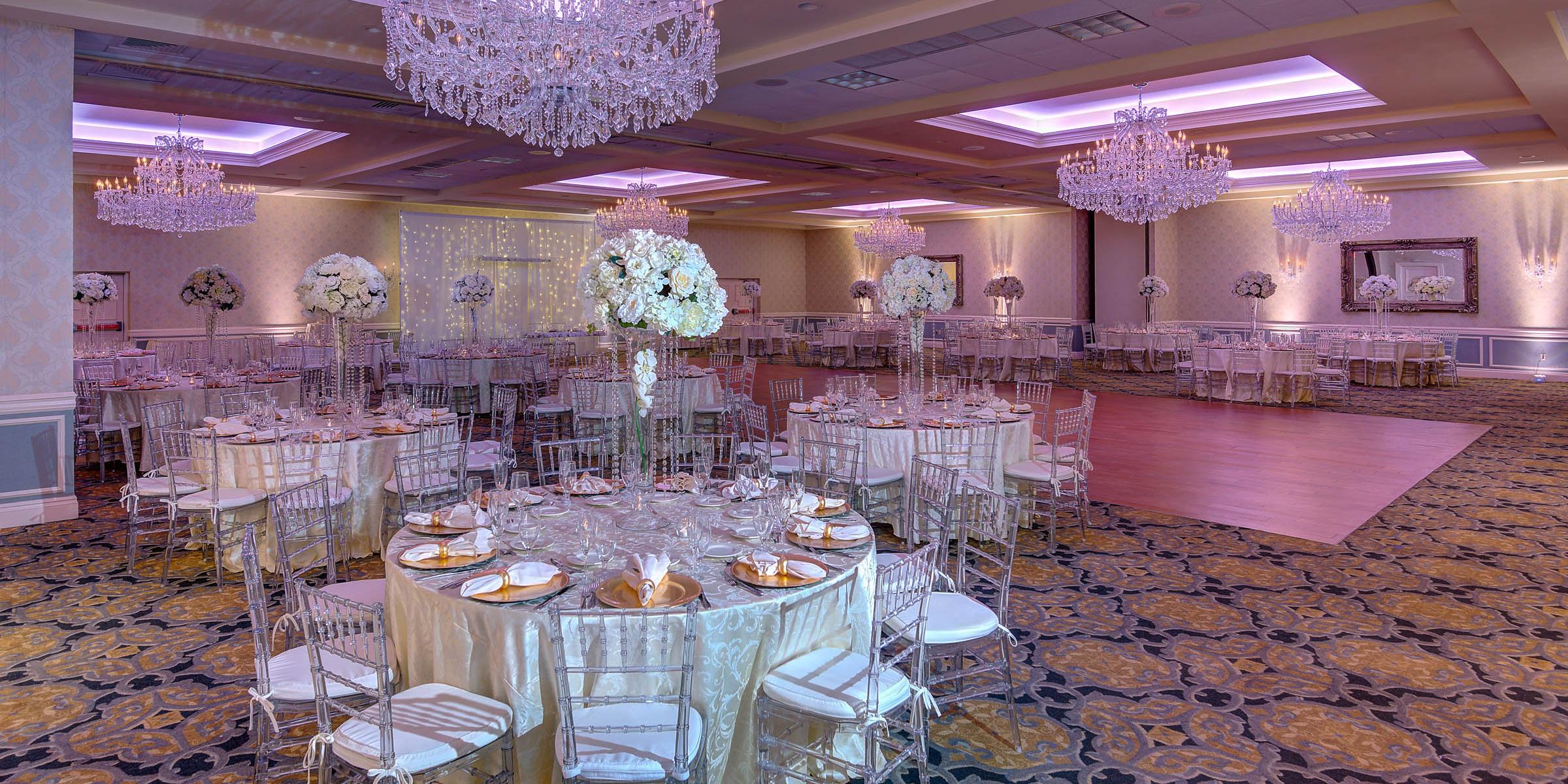 Crystal Ballroom at the Radisson Freehold weddings in Freehold NJ