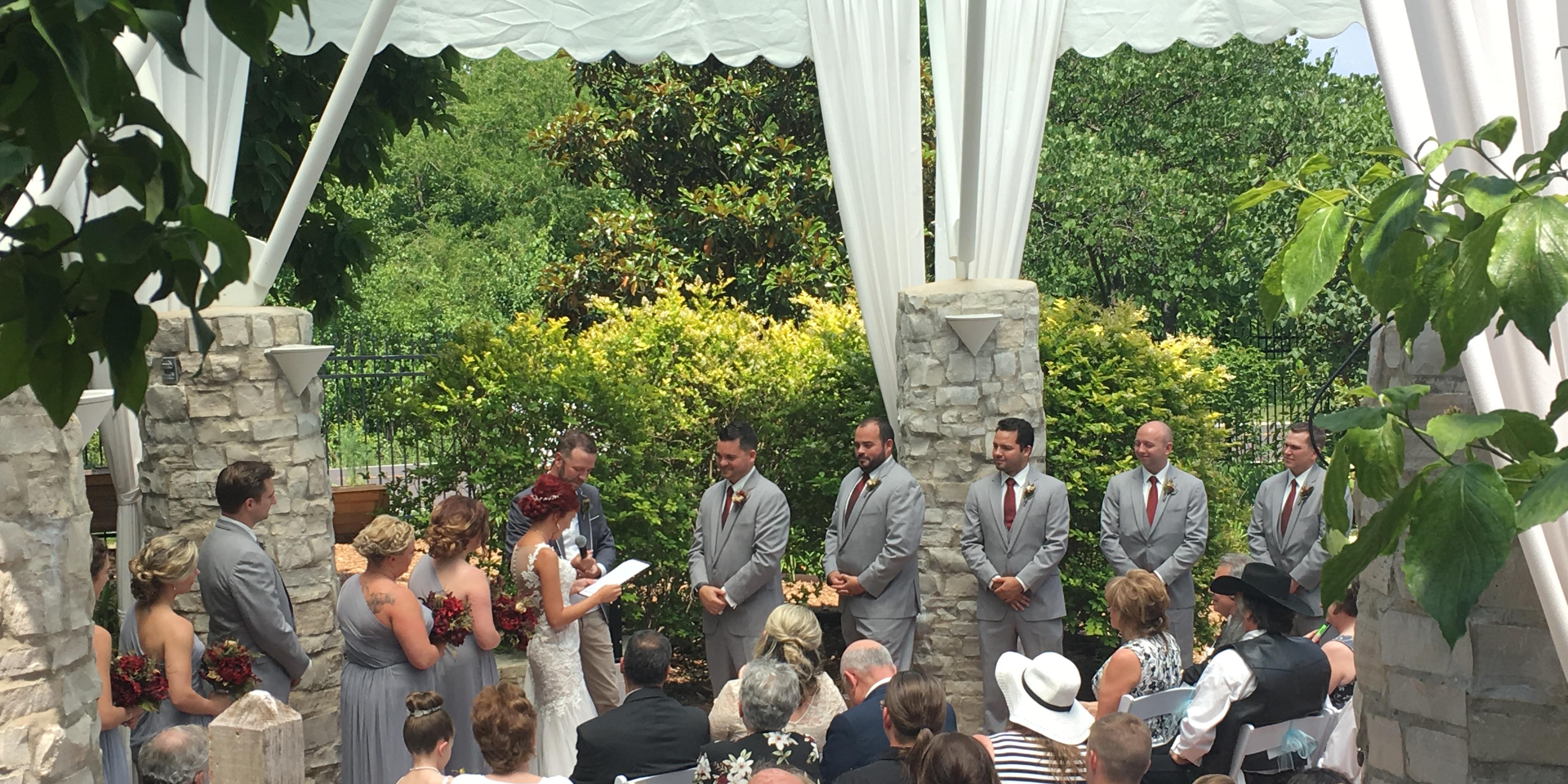 Sophia M Sachs Butterfly House weddings in Chesterfield MO