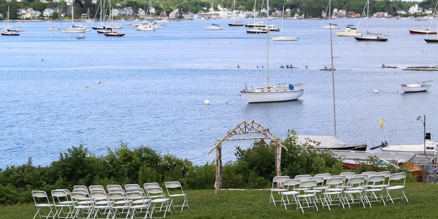 Harborfields Waterfront Vacation Cottages weddings in West Boothbay Harbor ME