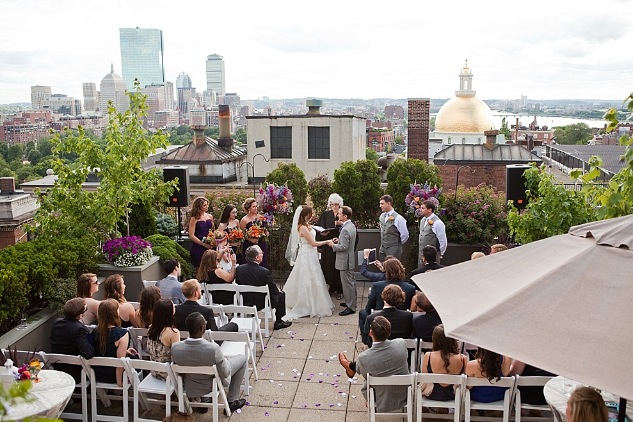 Xv Beacon Hotel Wedding Candlelit And Modern: Rabbit Hotel Wedding