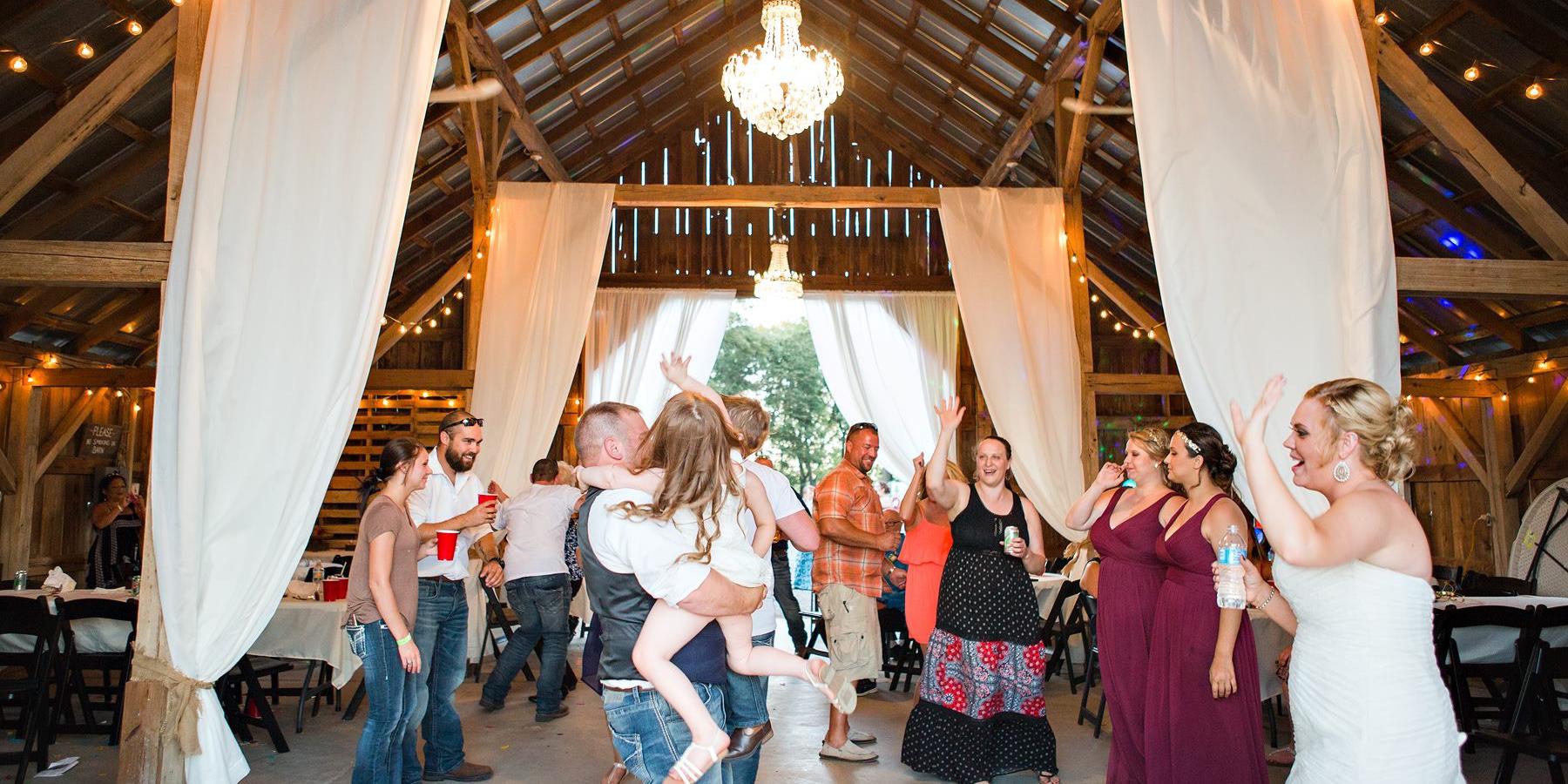 The Barn at Cosgray Christmas Trees weddings in Idaville IN