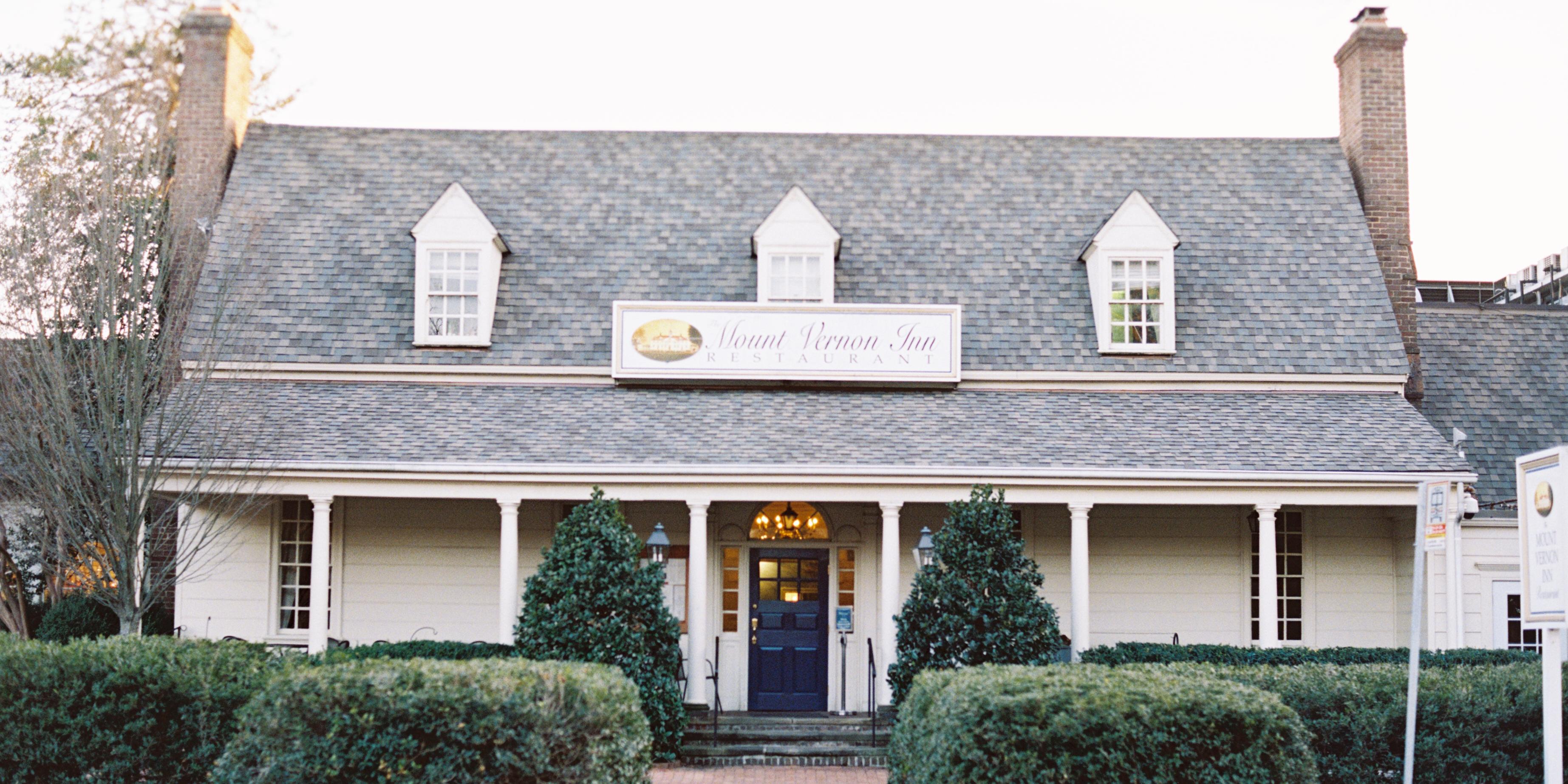 Mount Vernon Inn weddings in Mt Vernon VA