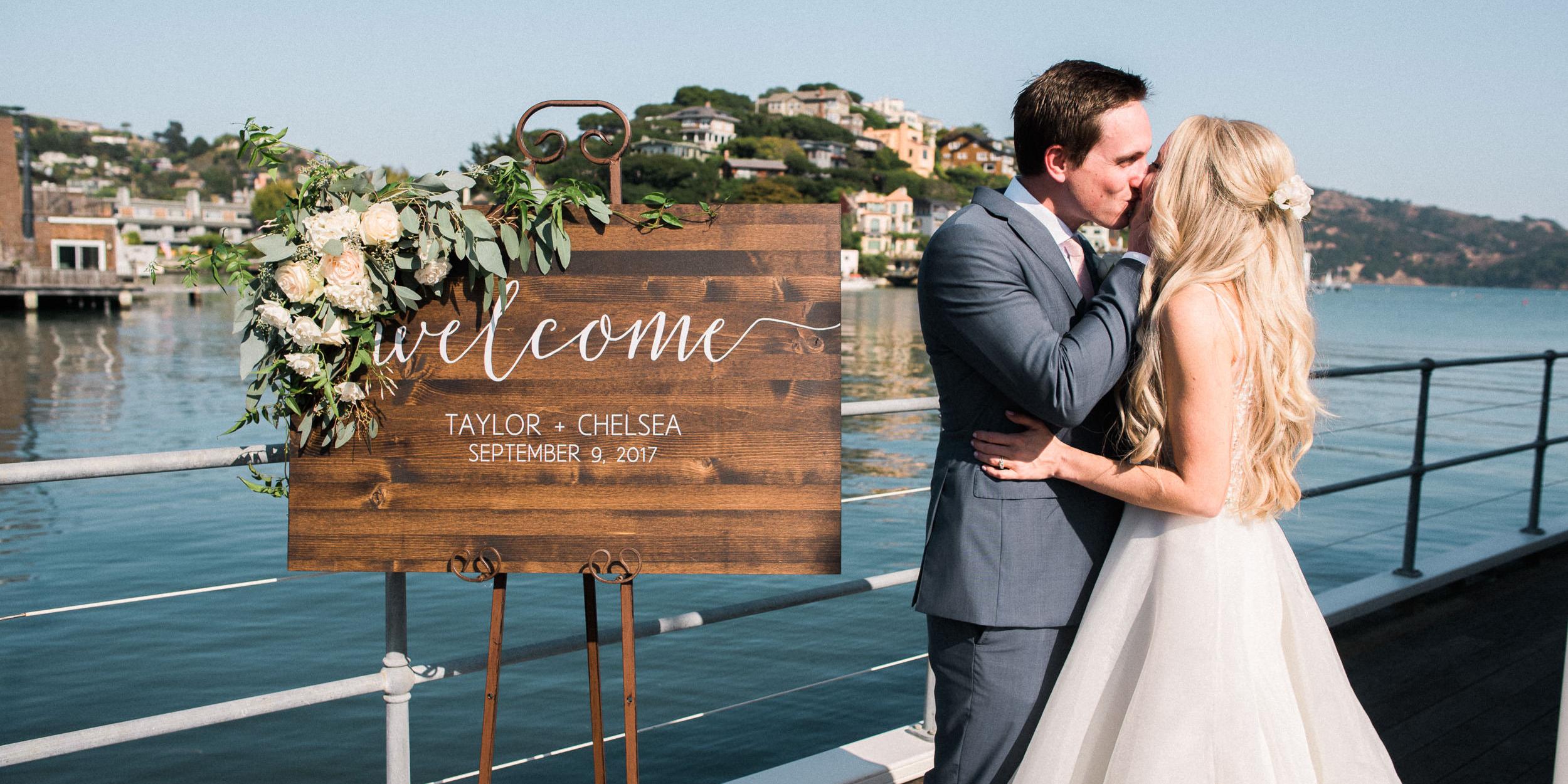 China Cabin weddings in Tiburon CA