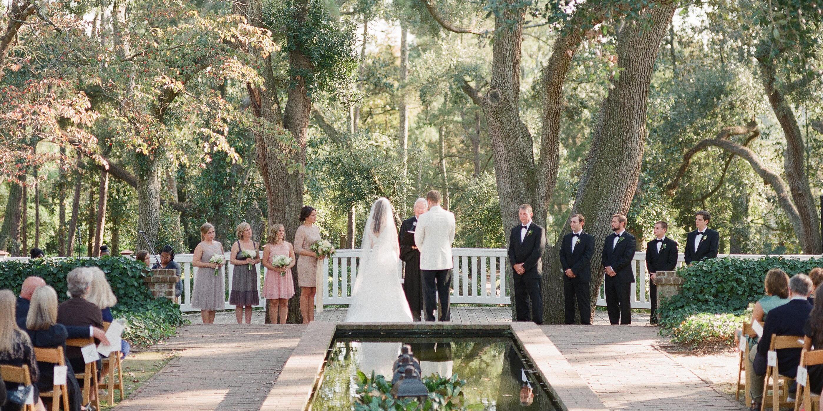 Hopelands Gardens weddings in Aiken SC