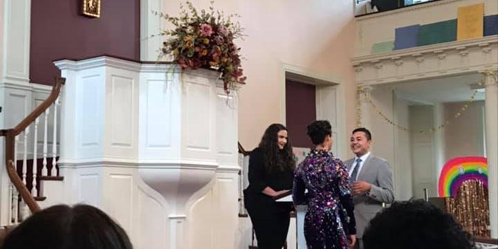 Old West Church weddings in Boston MA