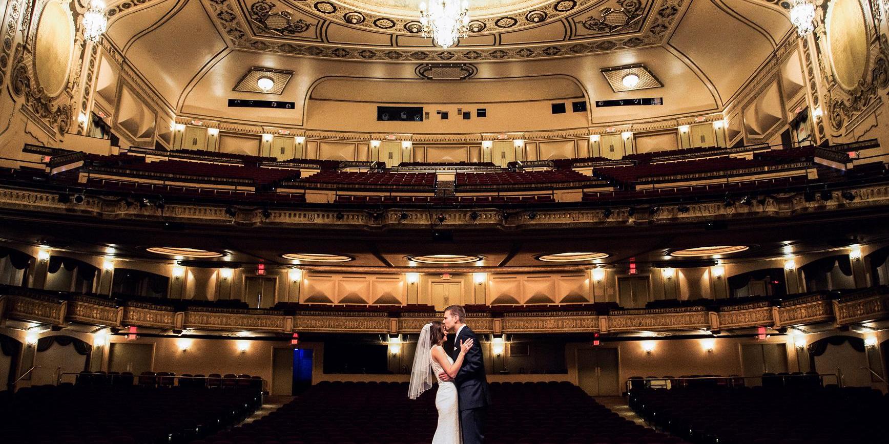 Orpheum Theater weddings in Omaha NE