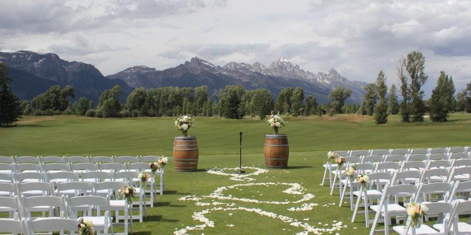 Jackson Hole Golf & Tennis Club weddings in Jackson WY
