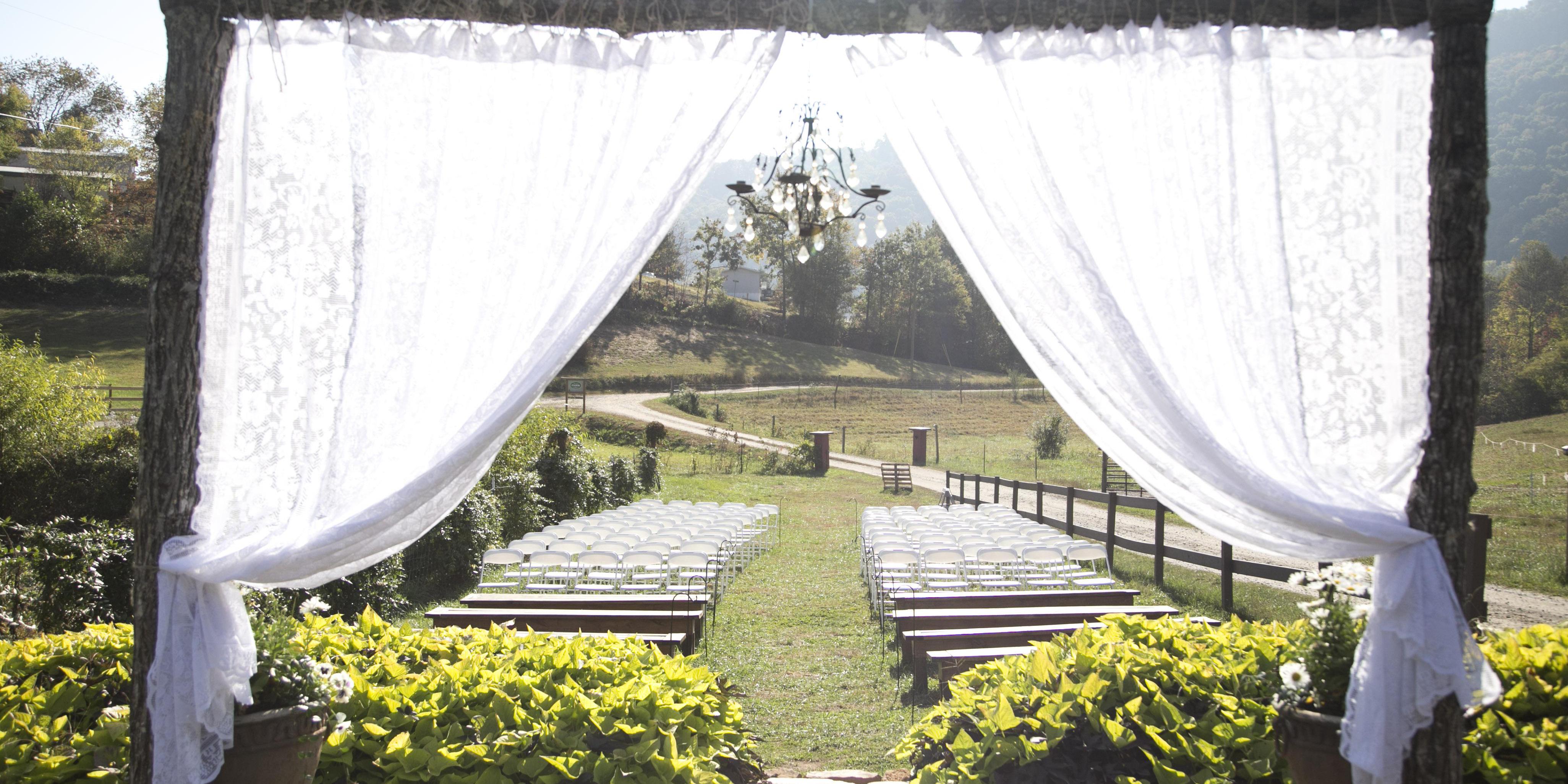 Franny's Farm weddings in Leicester NC